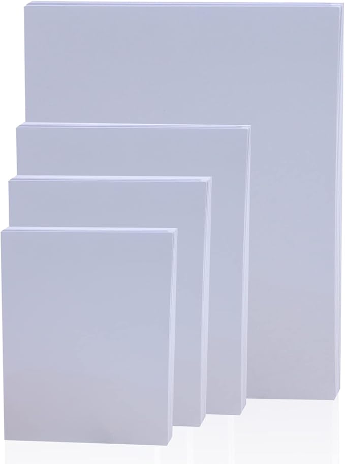 4 Sizes Photo Paper, 200gsm High Glossy White Photographic Paper, Advanced Picture for Inkjet Printer (90 Sheets, 3.5 x 5, 4 x 6, 5 x 7, 8.3 x 11.7 Inch)-DeskLoop Office