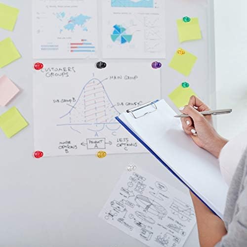 Ant Mag Magnetic Push Pins Strong Push Pin Magnets for Fridge Whiteboards Calendars Maps in School & Office Pack of 18 Brown-DeskLoop Office