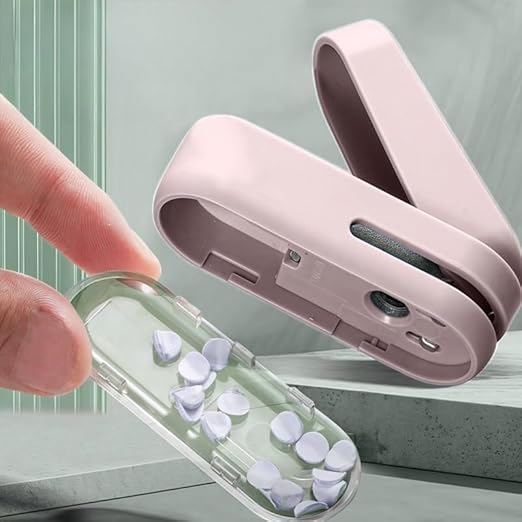 Magnoloran 2 Pack Single Hole Punch, 1/4 inch Mini Small Hole Puncher Heavy Duty Paper Hole Puncher Small Hole Punch One Hole Puncher for Crafts Paper Cards Tags Scrapbook-Blue&Pink-DeskLoop Office