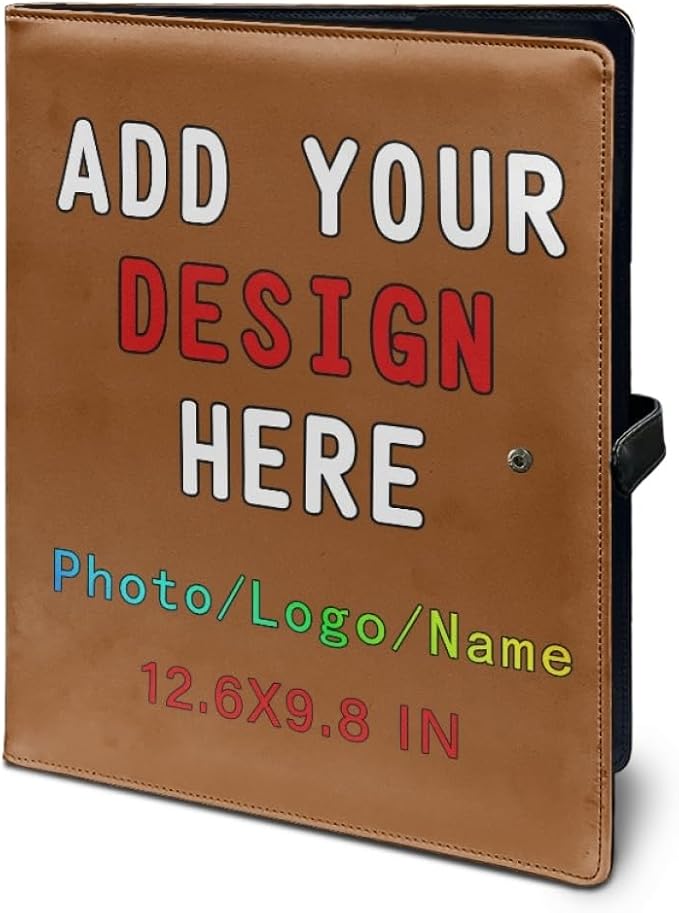 Professional Padfolio with Clipboard, Business Resume Portfolio Folder - Image 5