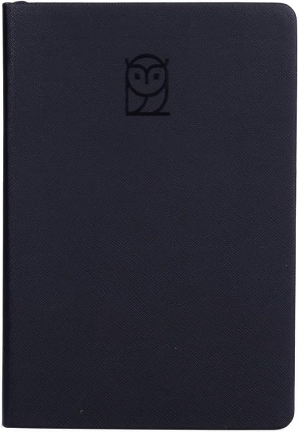 Undated Daily Planner – 3-Month A5 Productivity Organizer with Full Page Per Day, Hourly Schedule, Goal Setting, Habit Tracker, Weekly & Monthly Pages – Hardcover Time Management Notebook (Black)-DeskLoop Office