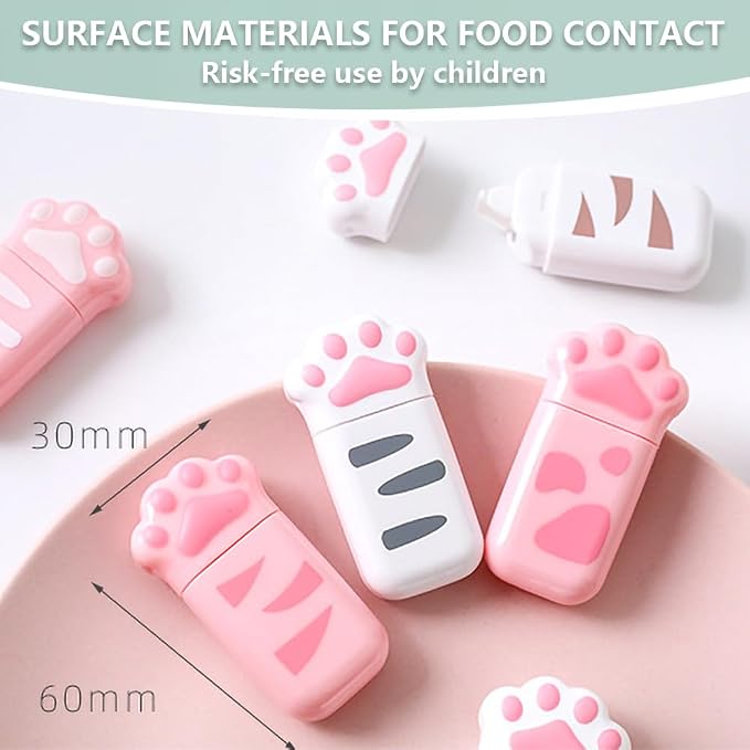 white Corrcetion Tape, 6 Pack Mini Japan Corrcetion Tape Pen, - Image 6
