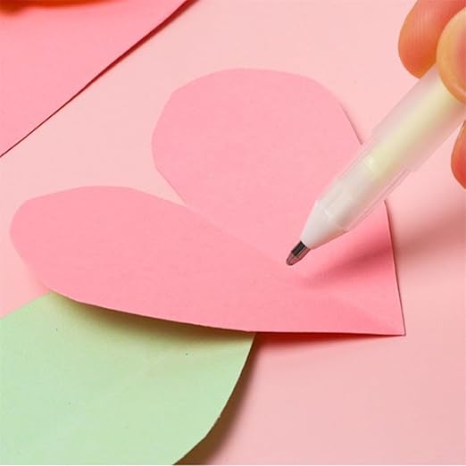 Scrapbook Quick Dry Crafting Glue Set, 6PCS Multi-color Spot Glue Pen for Papercrafts, Handmade Stationery, DIY Foil-Stamping, Back to School Supply, Year 6+-DeskLoop Office