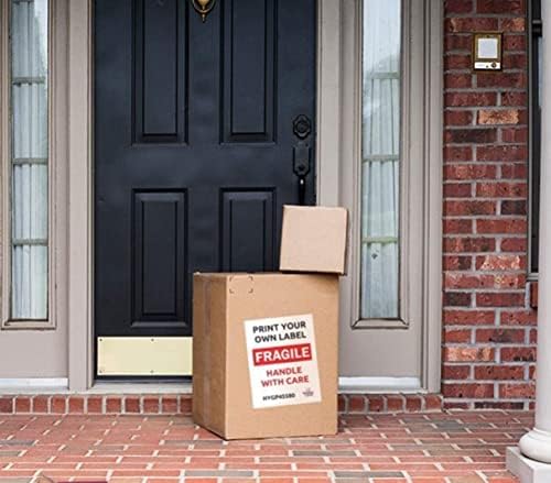 8.5" x 11" Shipping Labels Full Sheet Labels, Self Adhesive Printable White Sticker Paper for Laser & Ink Jet Printers (500 Labels)-DeskLoop Office