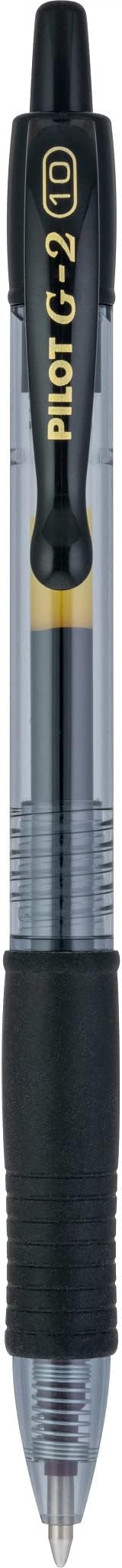 Pilot G2 Premium Gel Pens, Black Pens, Bold Point 1 mm, Tub of 48, Black-DeskLoop Office