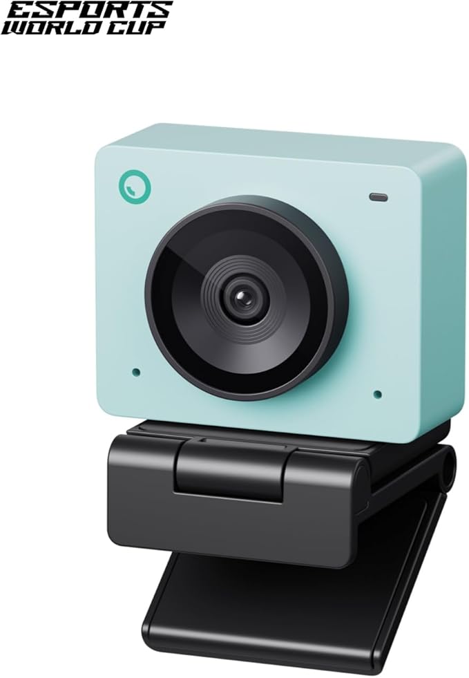 OBSBOT Meet SE 1080P 100FPS Webcam for PC, AI Framing Streaming Camera with 1/2.8" Sensor, Beauty Mode, Gesture Control, Staggered HDR, Web Camera for Desktop Computer, Laptop, Meeting. (Aurora Green)-DeskLoop Office