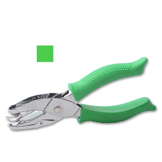 1/6 Inch Square Hole Punch for Handmade DIY Craft Paper, Perfect for Home, Office, Back to School Supplies-DeskLoop Office