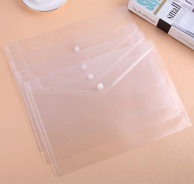 40 Pcs Clear Plastic Envelope - Image 9