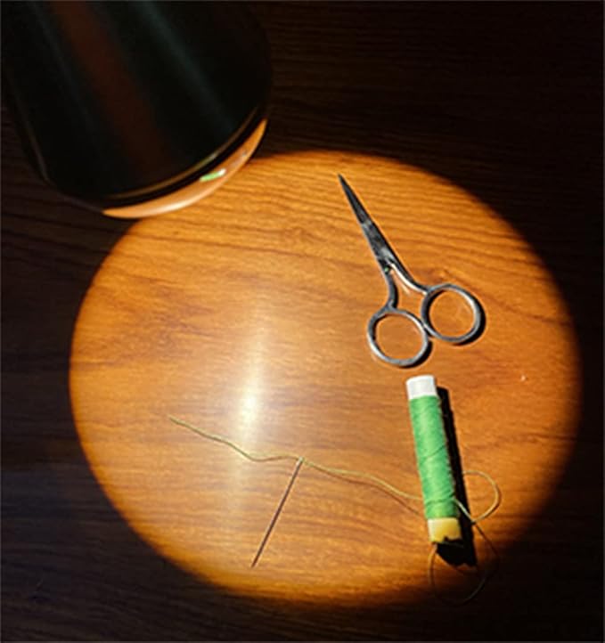 HomeFocus - Bedside Table Lamp,LED Desk Lamp,Reading Light,Eye-Caring for Reading Lamp,LED 5W,Touch dimmable Bedside lamp,Bedside Night Light,Metal,Satin Nickel.-DeskLoop Office