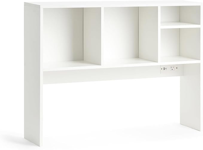 DormCo The College Cube - Desk Bookshelf - White Color-DeskLoop Office