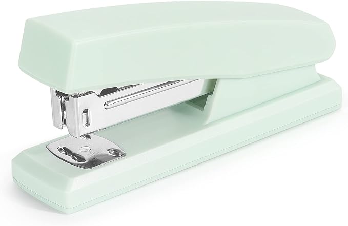 Tamaki Stapler, Office Stapler, Small Staplers for Desk, Green-DeskLoop Office