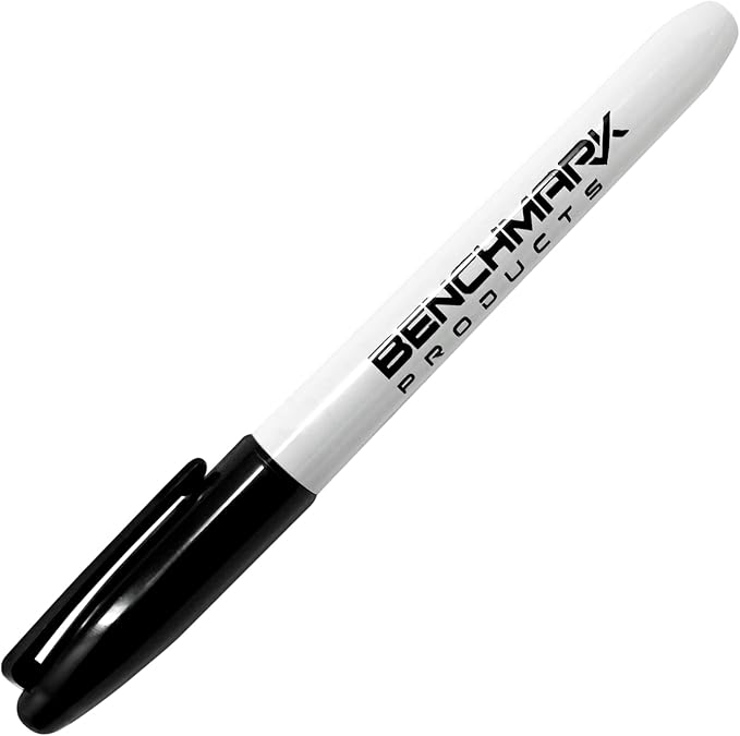 Suite Benchmark Products Permanent Markers, Black, Sterile and Irradiated, 10 Markers/Pack (Retractable)-DeskLoop Office