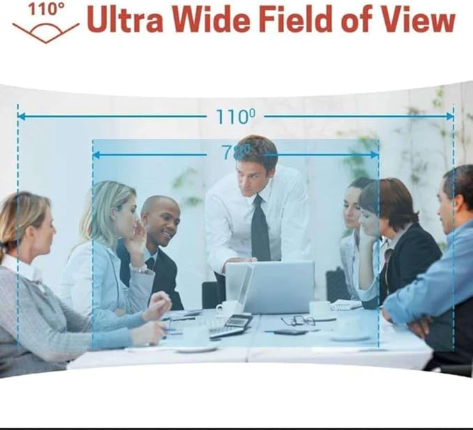 NexiGo N60 1080P Webcam with Microphone, Adjustable FOV, Zoom, Software Control & Privacy Cover, USB HD Computer Web Camera, Plug and Play, for Zoom/Skype/Teams, Conferencing and Video Calling-DeskLoop Office