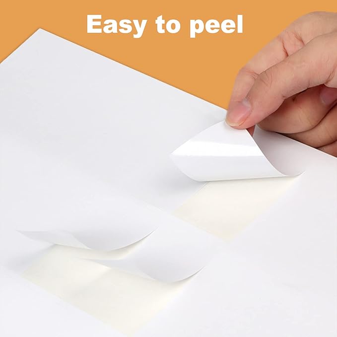 30 UP 1" X 2-5/8" FBA White Shipping Address Labels for Laser and Ink Jet Printer, 30 per Page (100 Sheet, 3000 Labels)