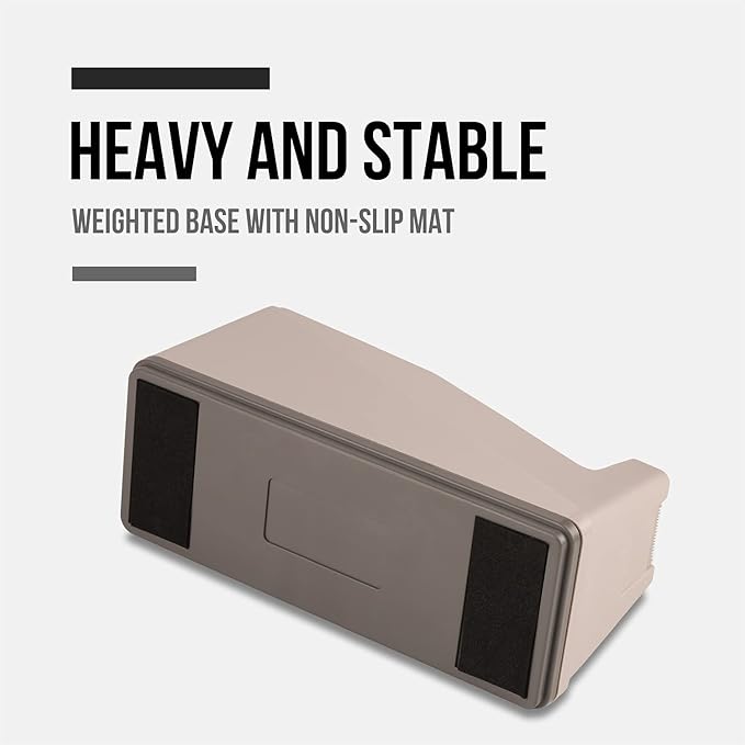 Lichamp 2-Pack Desktop Tape Dispenser Holder with 3-Inch Core - Organizer for Masking, Painters& Heat Transfer Tapes - Office & Craft Supplies Accessories-DeskLoop Office