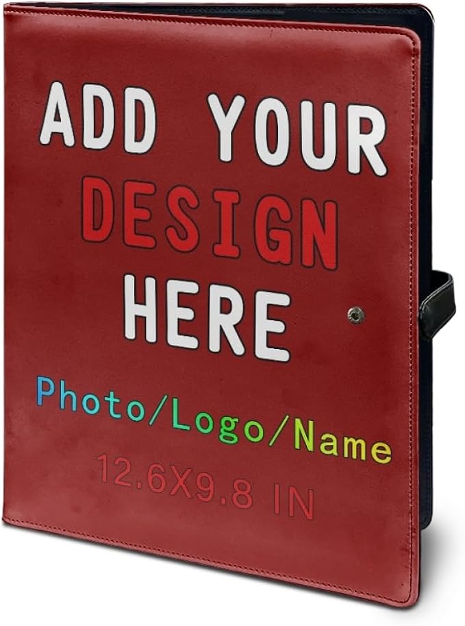 Professional Padfolio with Clipboard, Business Resume Portfolio Folder - Image 5