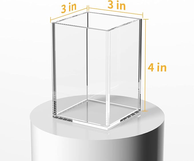 NIUBEE Acrylic Pen Holder 4 Pack - Image 5