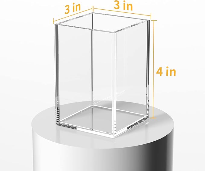 NIUBEE Acrylic Pen Holder 2 Pack - Image 5