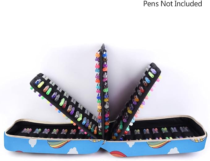 qianshan Pencil Case Holder Slot - Holds 202 Colored Pencils or 136 Gel Pens - Image 6
