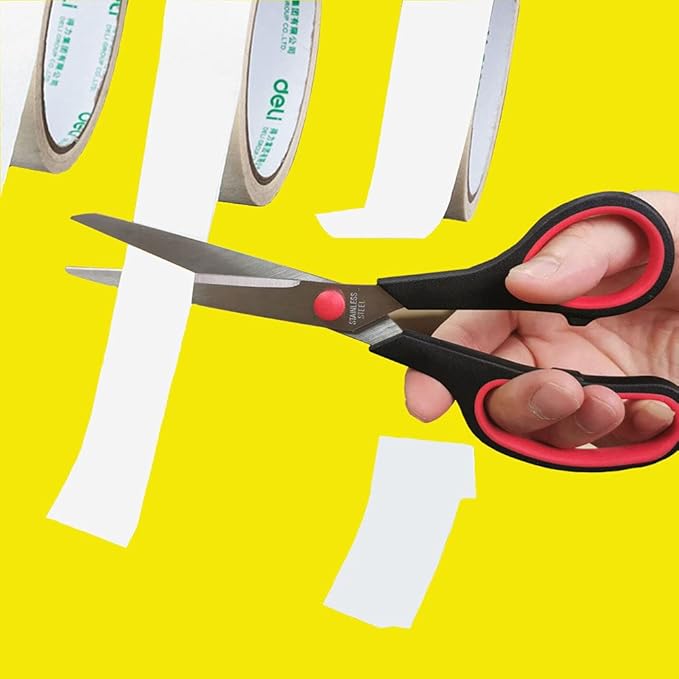 Scissors, Multipurpose office Scissors,8.5 Inch Ultra Sharp Shears, Comfort-Grip Handles Household scissors,Sturdy Sharp Craft Supplies - Pack of 5, Right/Left Hande-DeskLoop Office