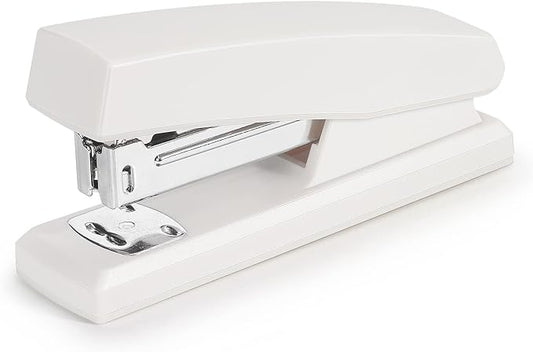 Tamaki Stapler, Office Stapler, Small Staplers for Desk, White-DeskLoop Office