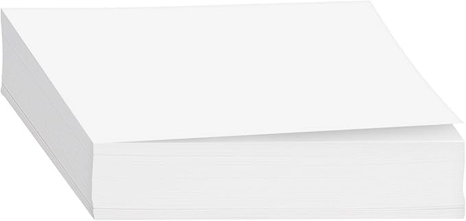 White Memo Sheets, 20lb Paper, 500 Sheets Per Pack (4 x 6)-DeskLoop Office