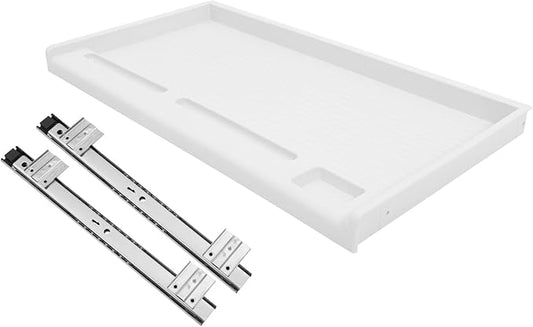 jojofuny 1 Set of Keyboard Tray Under Desk, Keyboard Sliding Tray Under Desk, Keyboard Drawer Slide Tray, Keyboard Shelf, for Home and Office-DeskLoop Office