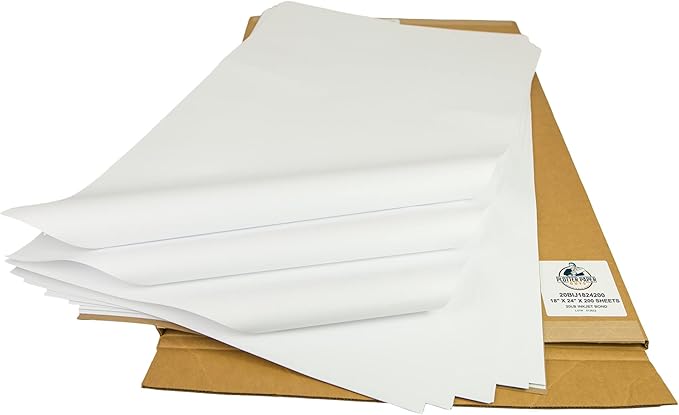 20lb Uncoated Inkjet Bond Paper, 18" x 24", 200 sheets per pack-DeskLoop Office