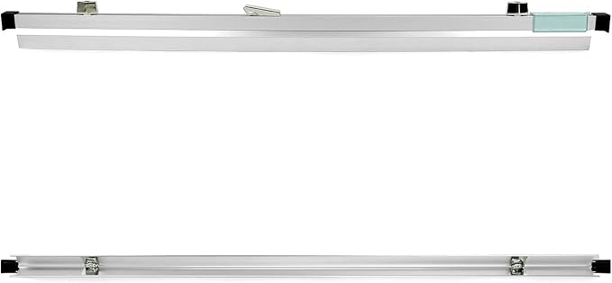 QWORK Blueprint File Hanging Clamps, 12 Pack 30" Blueprint Binding Strips, Large Document Storage and Organization, Architectural Drawing Storage Tool for Poster, Plans & Drawings-DeskLoop Office