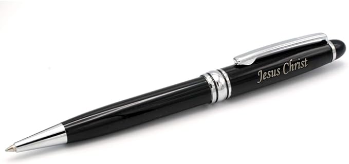 Free Engraving - Personalized Roller Ballpen, Ballpoint pen, Refillable Pens, Retractable Medium Refill Pen Black Ink, Custom Gifts for Men and Women, Classy Gift Box-DeskLoop Office