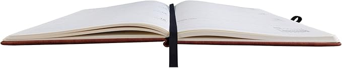2025 Weekly and Monthly Planner with Pen: Jan 2025-Dec 2025, A5 size 8.5" x 5.75", Hard Cover Agenda Planner with Phone Holder, Card Holder and Pen Holder (Tan)