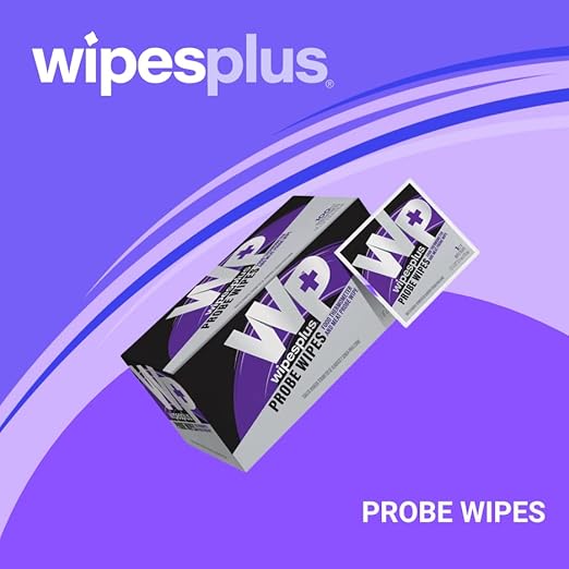 Probe Wipes Food Thermometer Wipes, Meat Probe Wipes with Individual Sachets for Home and Business, 1000 Count, (10 Packs of 100 Sachets)-DeskLoop Office