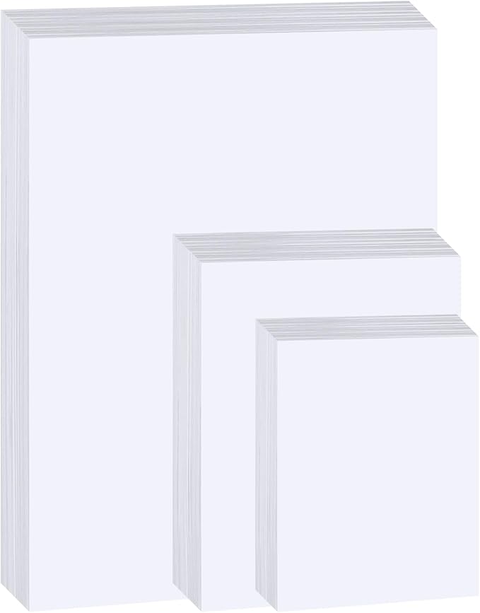 60 Sheets Glossy Photo Paper, 4x6 5x7 8.5x11 inch Inkjet Photo Printer Paper, Instant Dry Picture Paper for DIY Chip Bag, Flyers, Cards, Calendars and Brochures(180gsm/48lb) (mixed size)-DeskLoop Office