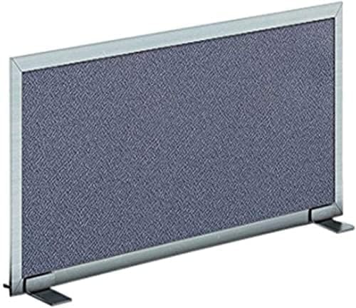 OBEX Acoustical Free Standing Privacy Screen, Cubicle Accessories Desk Privacy Panel, Desk Dividers for Office, Office Furniture Partitions Portable Sound Proof Dividers, 12" x 30", Twilight-DeskLoop Office