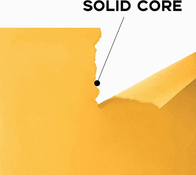 100 Sheets Yellow Cardstock 8.5 x 11 65lb Paper, Goefun Yellow Card Stock Printer Paper for Invitations, Menus, Wedding, DIY Cards