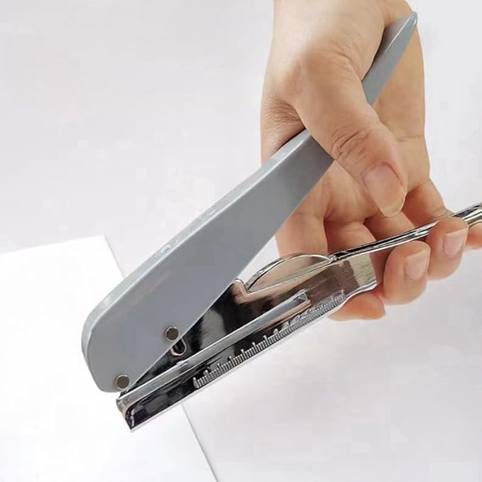 Heavy Duty Hole Punch - Single 1/8" (3mm) Hole Punch for Crafts, Cards, Paper Tags & Scrapbook-DeskLoop Office