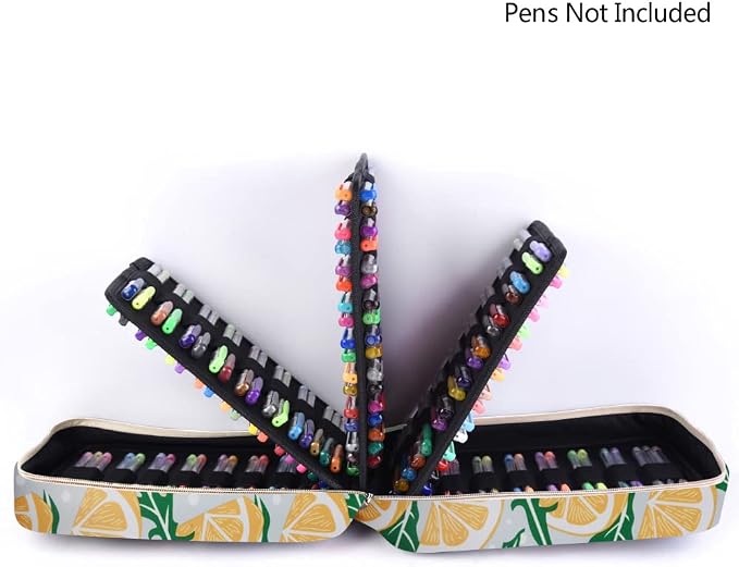 qianshan Pencil Case Holder Slot - Holds 202 Colored Pencils or 136 Gel Pens - Image 6