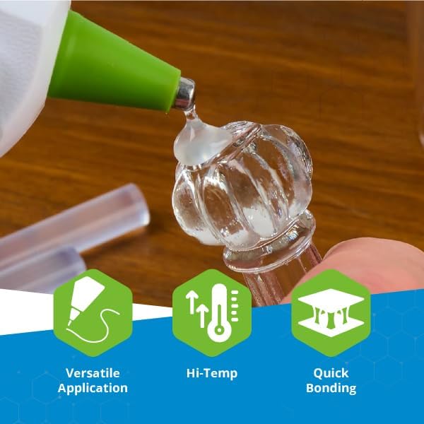 Adtech 100ct-2pk 2-100ct High Temp Mini Size Glue Sticks, 2 Pack, Clear-DeskLoop Office