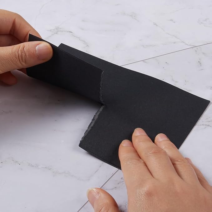 50 Sheets Blank Cardstock Paper 250 GSM Thick Heavy Cards Stock for DIY Art Projects, Card Making, Postcards, Greeting Cards, Birthday Party, Wedding Invitation (Black, 4x6 inches)-DeskLoop Office