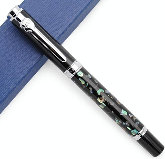 JINHAO 8802 Fountain Pen F Nib (Shell Carving - 2)-DeskLoop Office