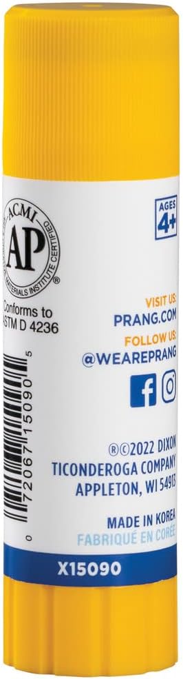 Prang Washable Glue Stick, Blue, 74 Oz., 60 Count-DeskLoop Office