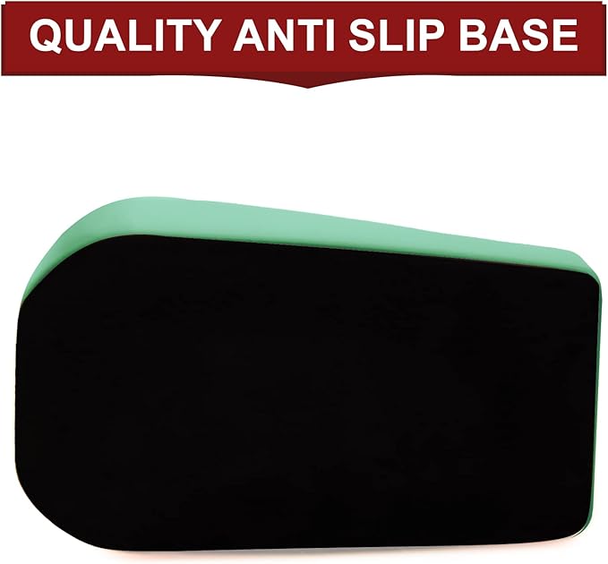 1Pcs Desktop Tape Dispenser Adhesive Roll Holder with Weighted Nonskid Base, Green (Tape not Included)-DeskLoop Office