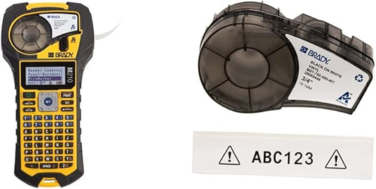 Brady M210 Portable Label Printer Bundle with B595 All-Weather Vinyl Label Roll | Create Labels for Indoor & Outdoor Use-DeskLoop Office