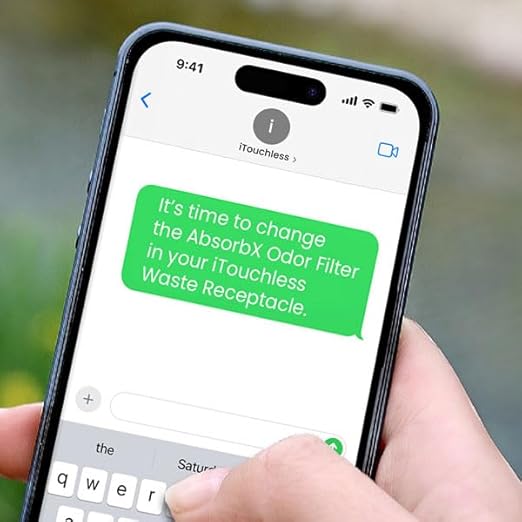 iTouchless Official Trash Can Deodorizer AbsorbX 3-Pack All Natural Activated Charcoal Odor Absorber Stops Garbage Smells, Compost Bin Filter Air Freshener for 8 Gal & Larger Trashcan with Compartment-DeskLoop Office