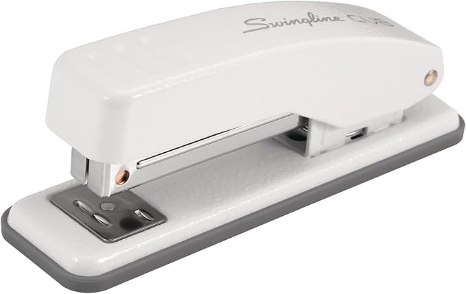 Swingline Stapler, Cub Compact Desktop Stapler, 20 Sheet Capacity, Metal, Arctic White (S701067)-DeskLoop Office
