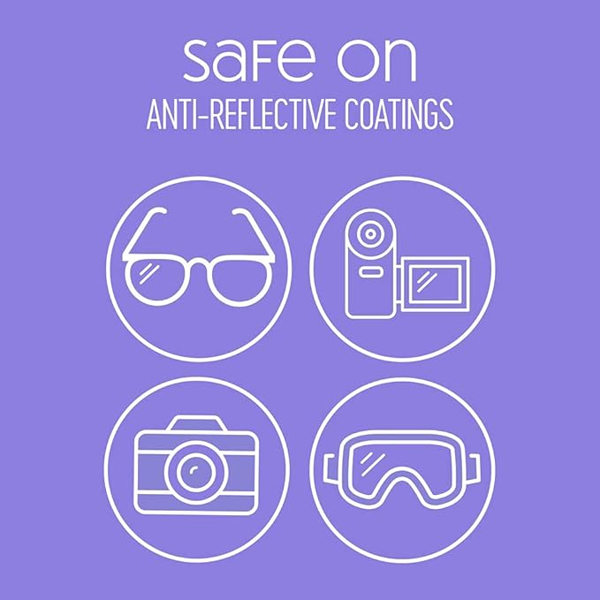 Nice 'n Clean SmudgeGuard Lens Cleaning Wipes (100 Total Wipes) | Pre-Moistened Individually Wrapped Wipes | Non-Scratching & Non-Streaking | Safe for Eyeglasses, Goggles, & Camera Lens-DeskLoop Office