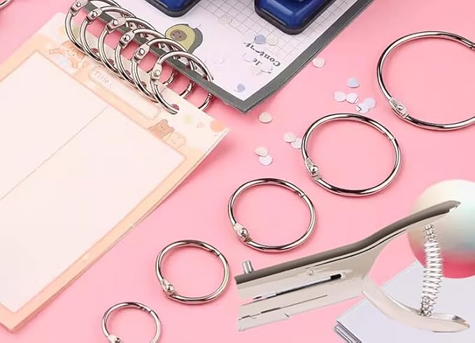 Heavy Duty Hole Punch - Single 1/4 inch (6mm) Hole Punch for Crafts, Paper, Cards & Tags-DeskLoop Office