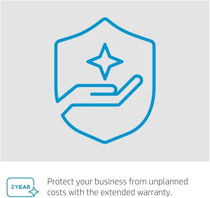 HP DesignJet Studio Large Format 24-inch Wireless Plotter Printer, Includes 3-Year Onsite Warranty Support (5HB12H)-DeskLoop Office