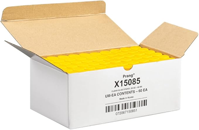 Prang Washable Glue Stick, Clear, 28 Oz., 60 Count-DeskLoop Office