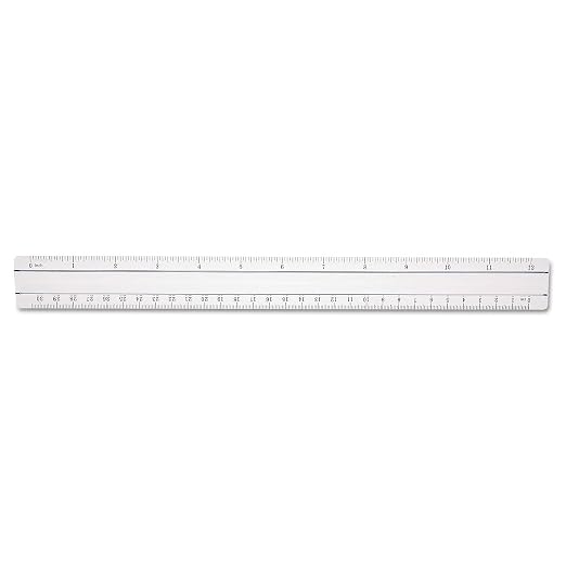 Westcott 15571 Clear Data Processing Magnifying Ruler, 12 Inch - Image 3